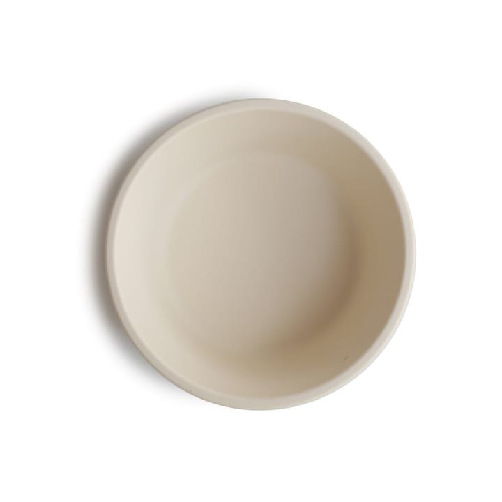 Indelad Tallrik Med Sugpropp - Blush Mushie
