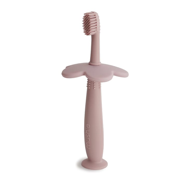 Tandborste Silikon Blomma - Blush Mushie