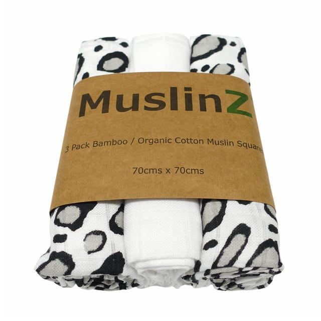 EKO Muslinfiltar 3-Pack - Leopard MuslinZ