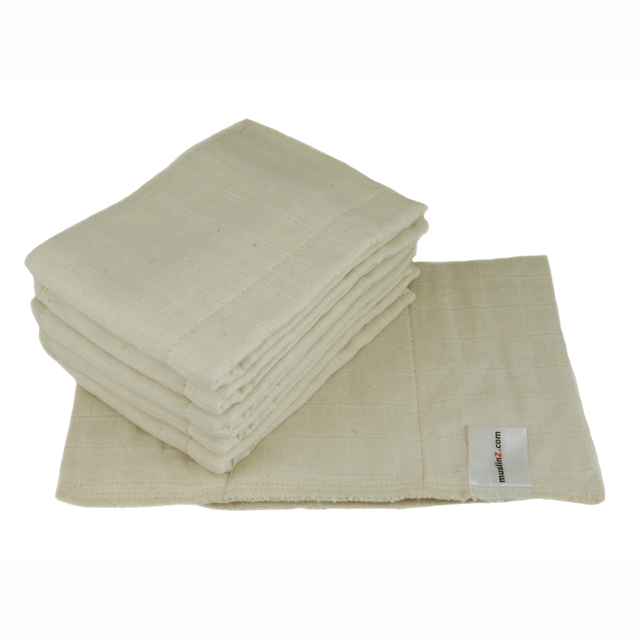 Product Image for MuslinZ  Inlägg Till Tygblöja 6-pack Natur - BabyWorld