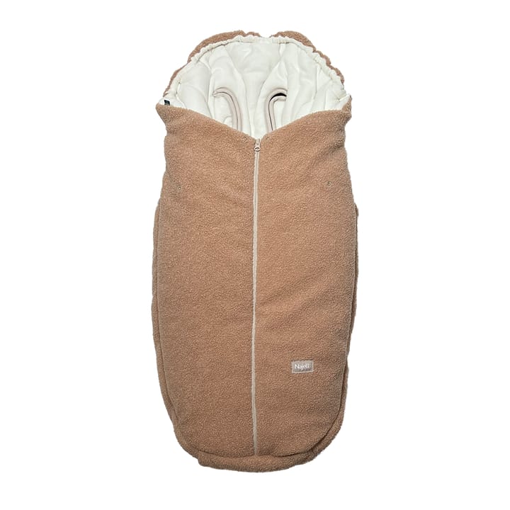 Åkpåse Footmuff - Teddy Beige Najell