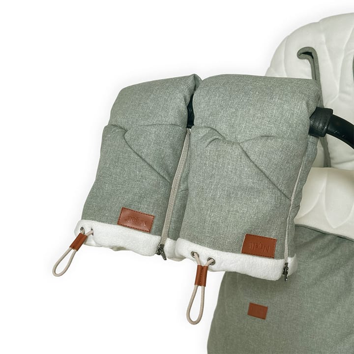 Handvärmare Med Dragkedja - Sage Green