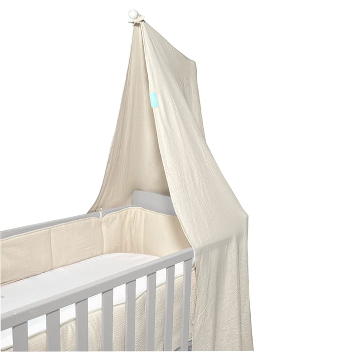 Sänghimmel Muslin - Ivory White Najell