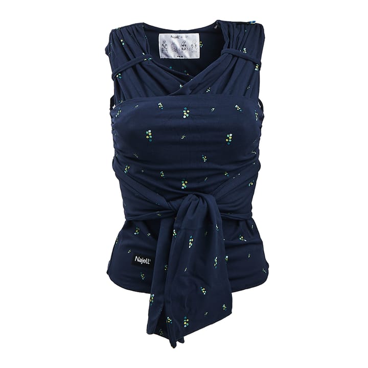 Wrap Bärsjal - Eucalyptus Navy Blue