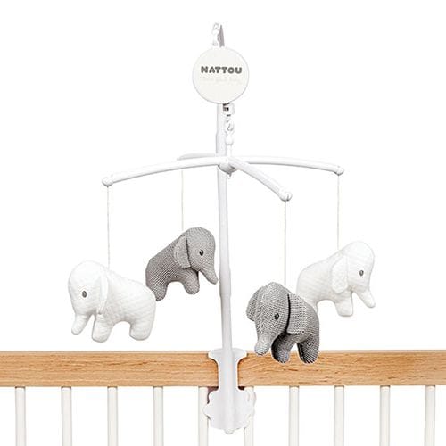 Tembo Sängmobil Elefant Nattou