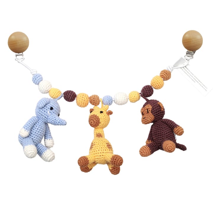 Barnvagnshänge Apa, Giraff Och Elefant NatureZOO