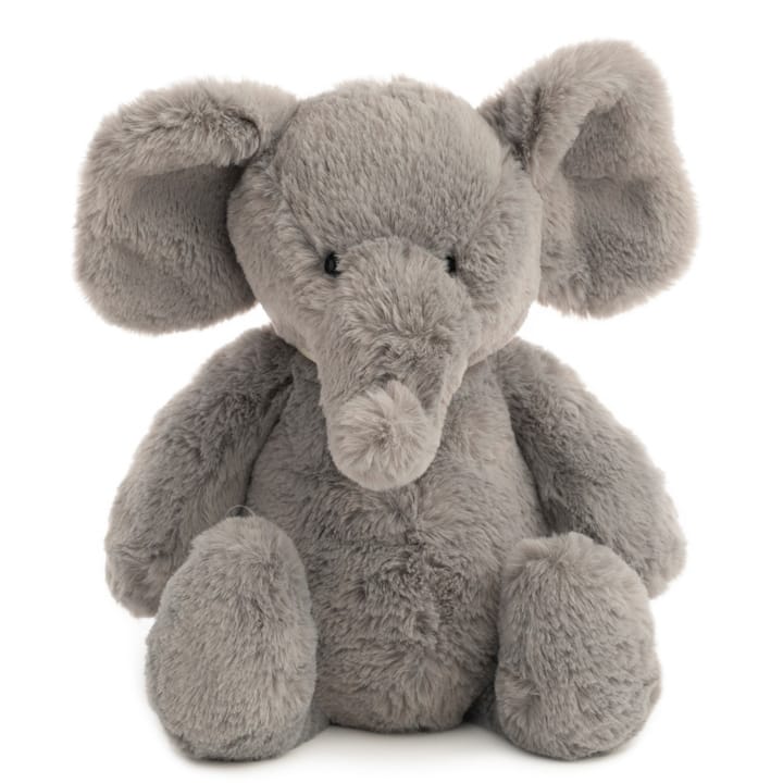Gosedjur Elefant Stor - Grey NatureZOO