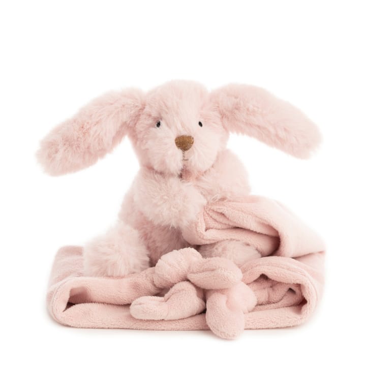 Gosedjur Med Snuttefilt Kanin - Baby Rose NatureZOO