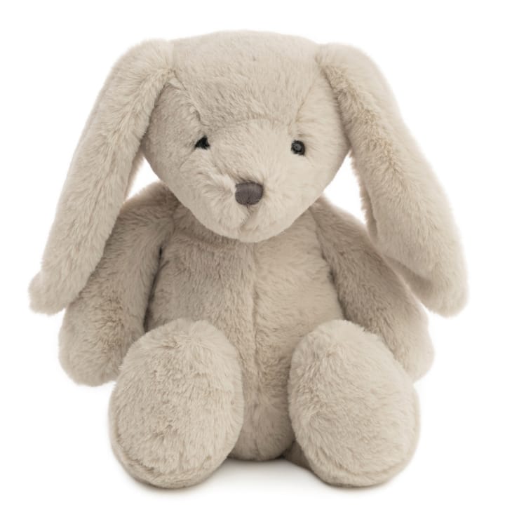 Gosedjur Kanin Stor - Light Grey NatureZOO