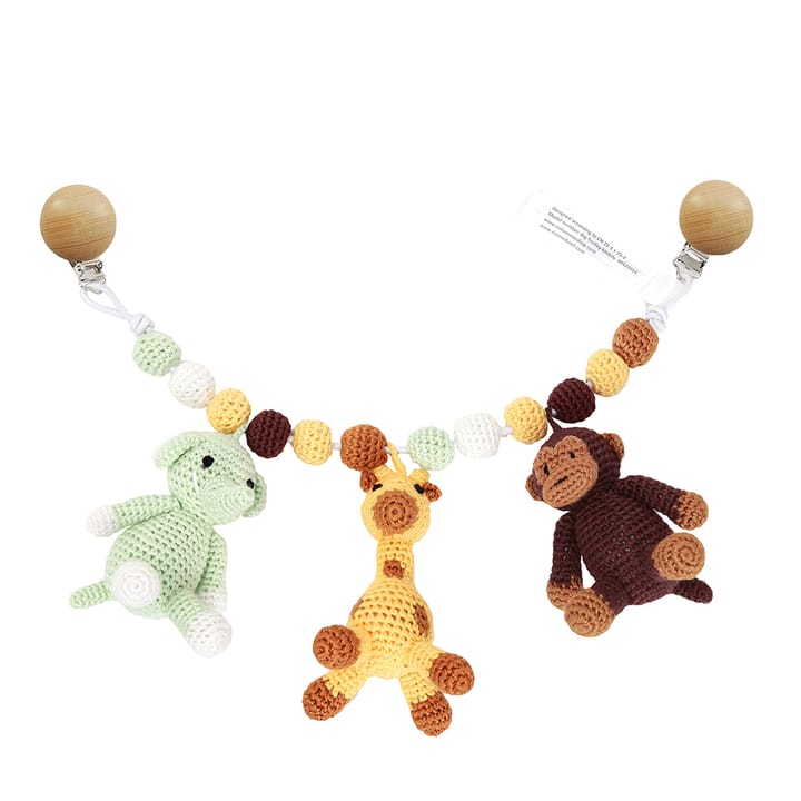 Barnvagnshänge Apa, Giraff Och Elefant NatureZOO