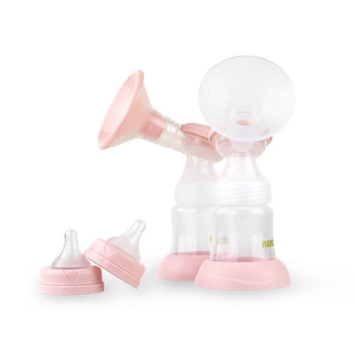 Bröstpump Elektrisk Bella Dubbel - Rosa NENO