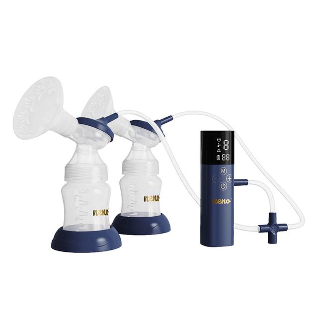 NENO Bröstpump Elektrisk Camino Premium Dubbel Blå