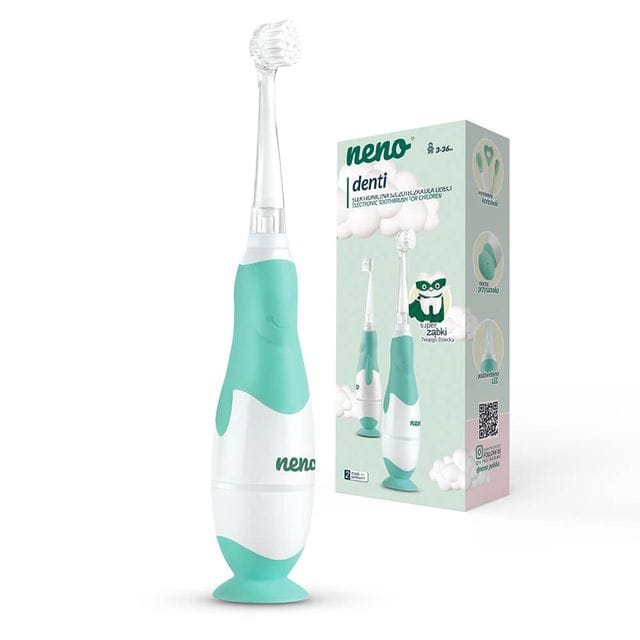 Eltandborste Denti - Vit NENO
