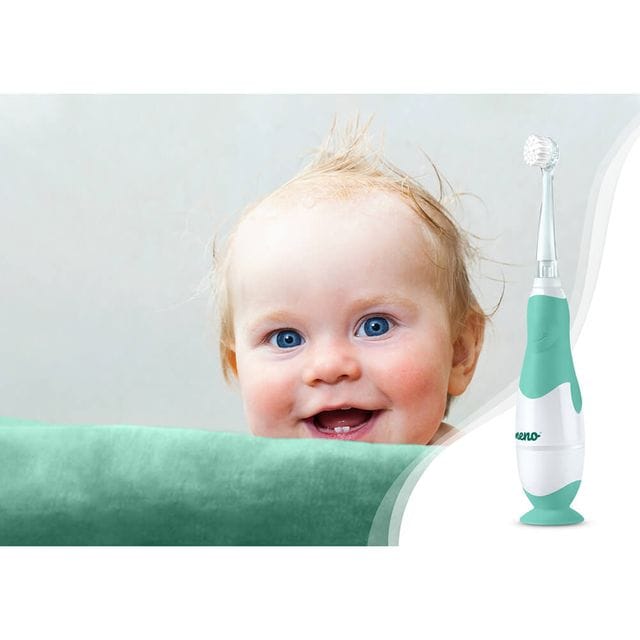 Eltandborste Denti - Vit NENO