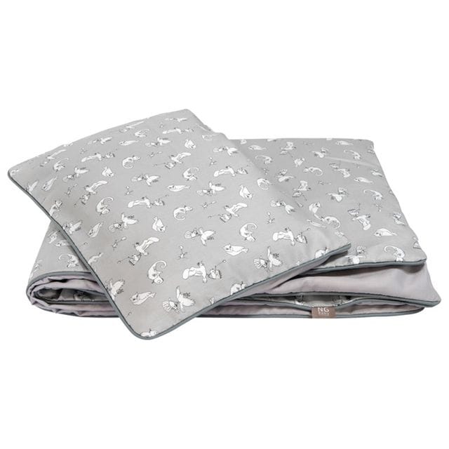 Påslakanset Spjälsäng Fairytale - Grey Ng Baby