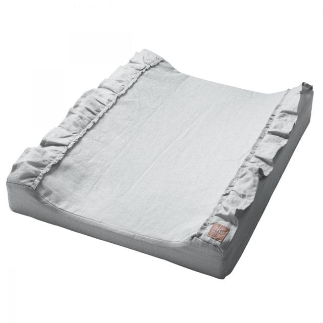 Skötbädd Mood Med Volang - Light Grey