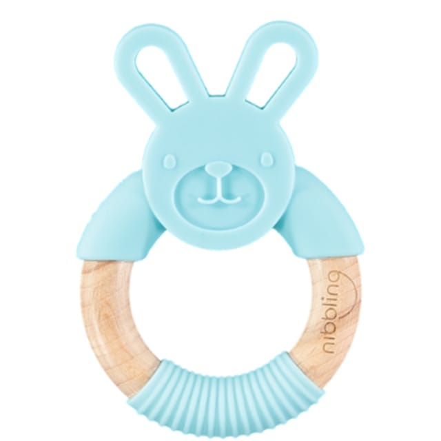 Bitring Bo Bunny Blå Nibbling