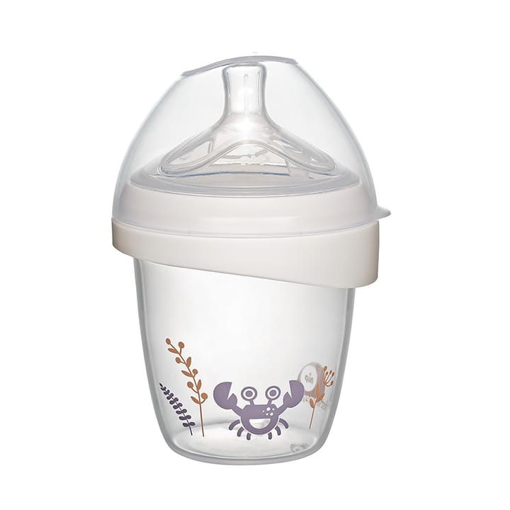 First Moments Flaska Silikon Wideneck 150 ml - Krabba Nip