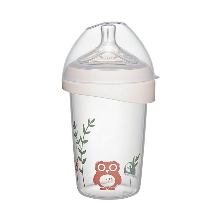 First Moments Flaska Silikon Wideneck 270 ml - Uggla Nip