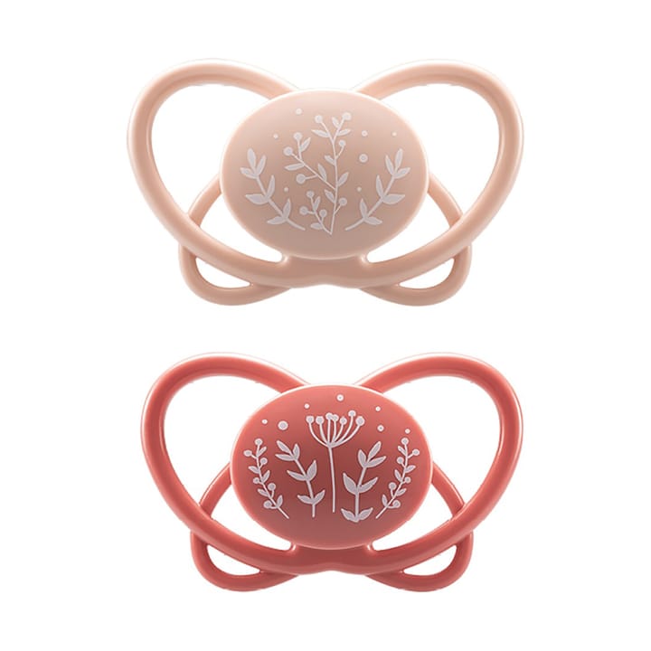 Nappar Silikon 2-pack My Butterfly - Röd Nip