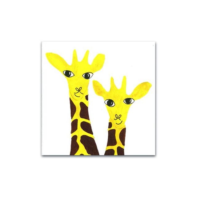 Kort med Kuvert - Giraff