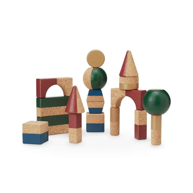 Creative Cork Village Byggklossar Nofred