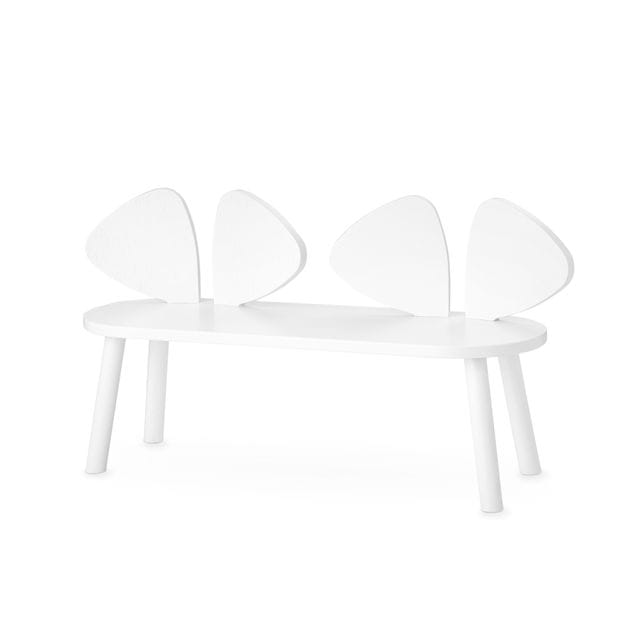 Mouse Bänk (2-5 år) - White Oak Nofred