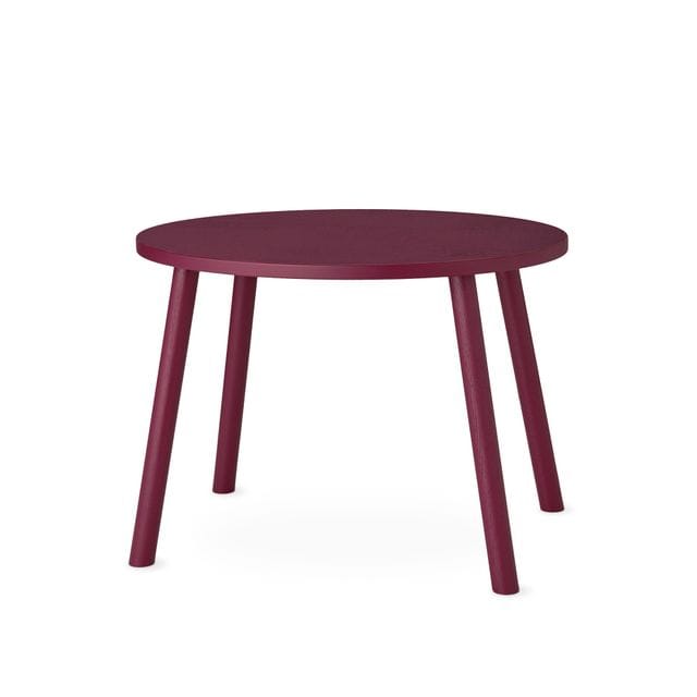 Mouse Bord (2-5 år) - Burgundy Oak Nofred