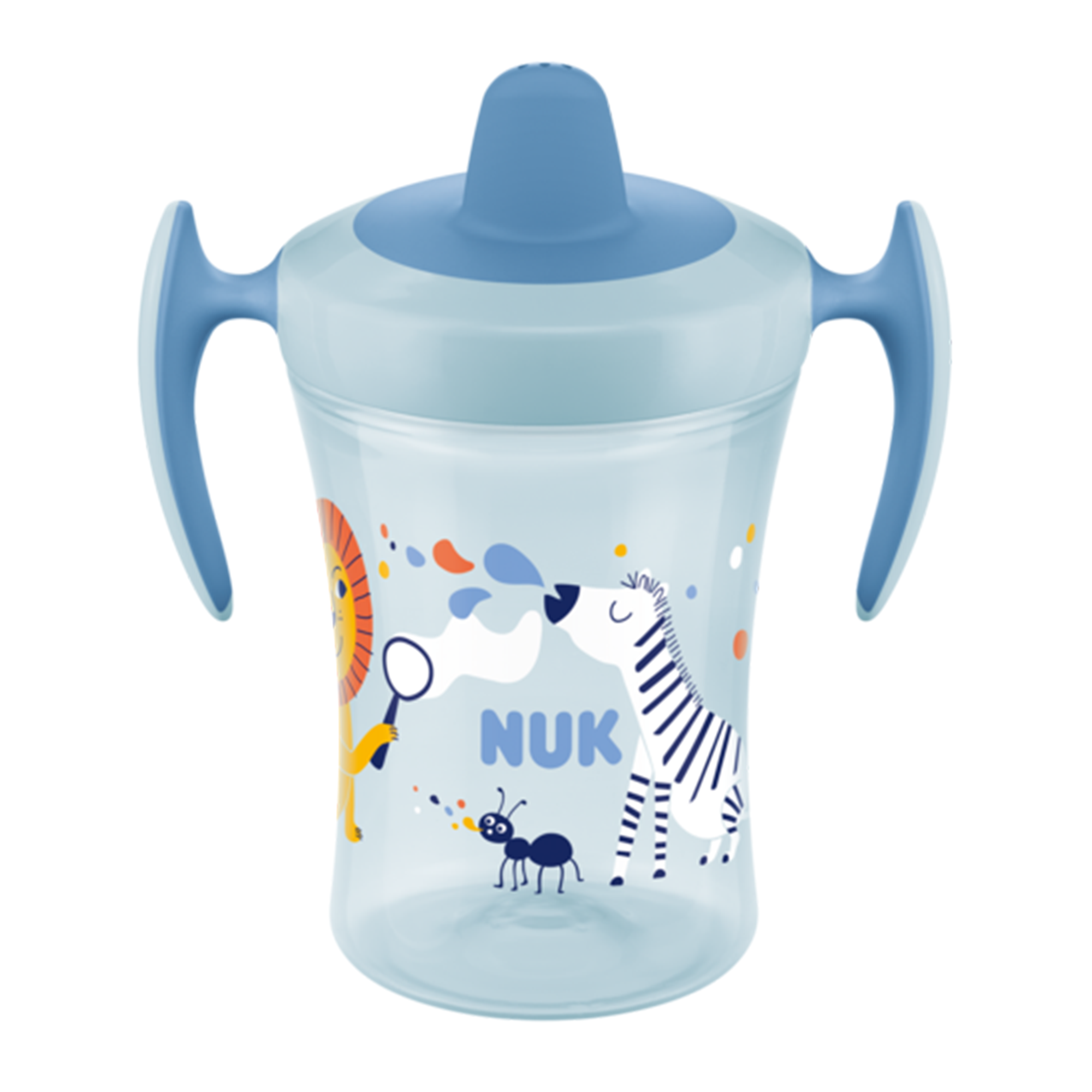 Product Image for Nuk  Evolution Träningsmugg 6m+, Blå - BabyWorld