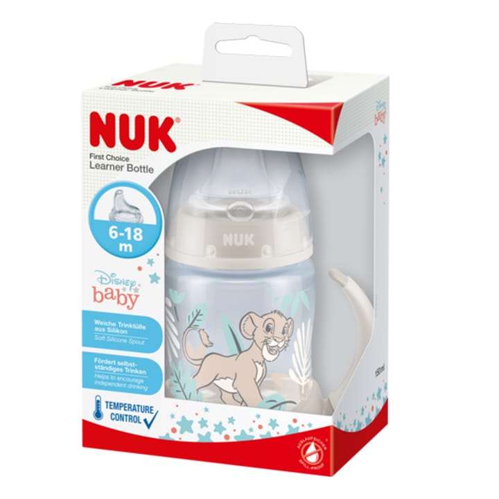 Nappflaska First Choice+ Learner Bottle PP - Lion King Nuk