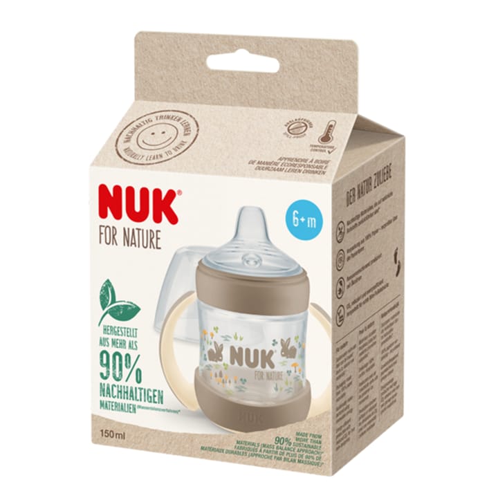 Pipmugg Silikon Nature 6m+ - Beige Nuk