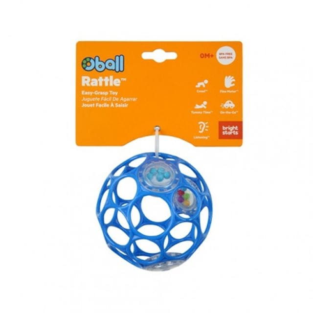 Skallra Boll - Blå Oball