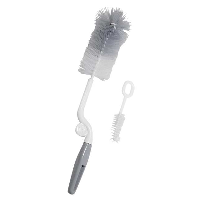 Flaskborste Ergonomisk - Grå Oopsy