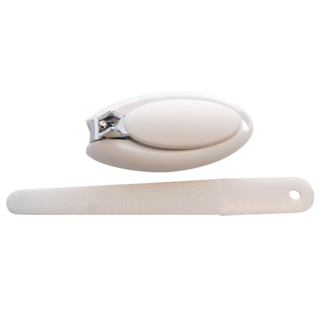 Product Image for Oopsy  Nagelklippare Med Fil, Vit - BabyWorld