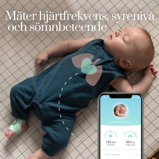 Smart Sock 3 Babymonitor - Mint Owlet
