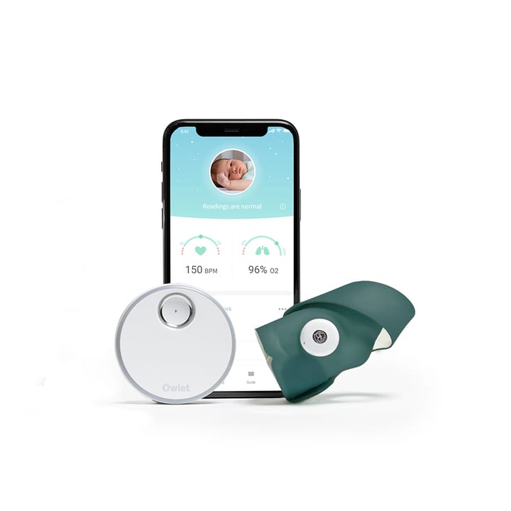 Smart Sock 3 Babymonitor - Deep Sea Green Owlet