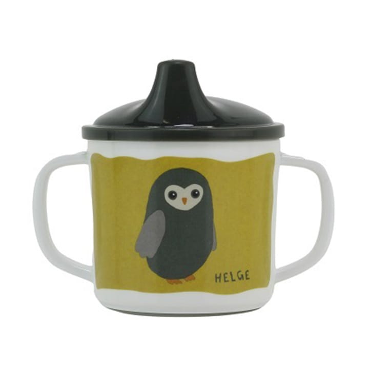 Pipmugg - Grå/Gul Owls
