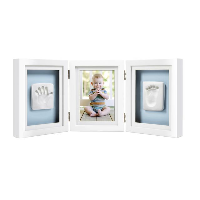 Pearhead Babyprints Deluxe Ram Trippel Ledad Vit