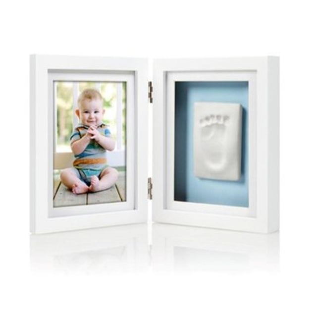 Babyprints Ram Dubbel Ledad - Vit Pearhead