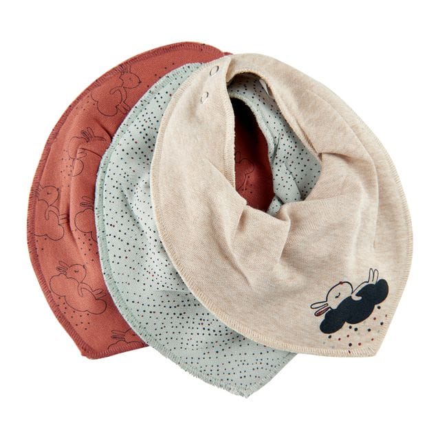 Bandana Mönstrad Dregglis 3-pack - Redwood Pippi