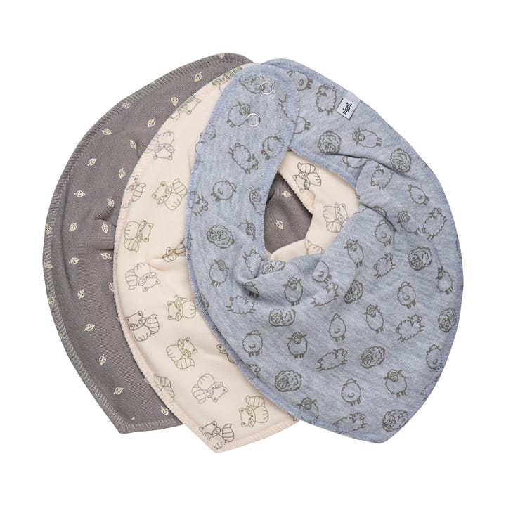 Bandana Mönstrad Dregglis 3-pack - Grey Melange