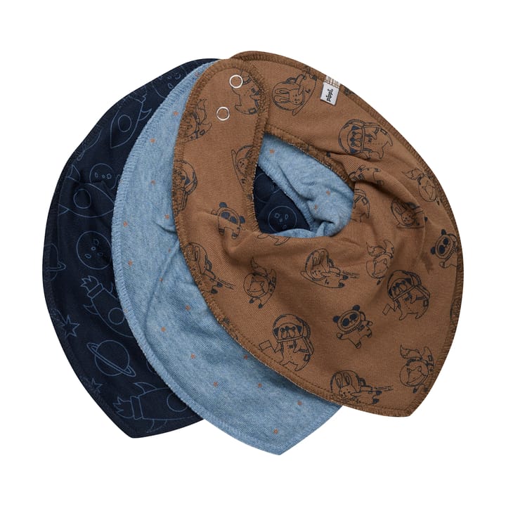 Bandana Mönstrad Dregglis 3-pack - Ashley Blue
