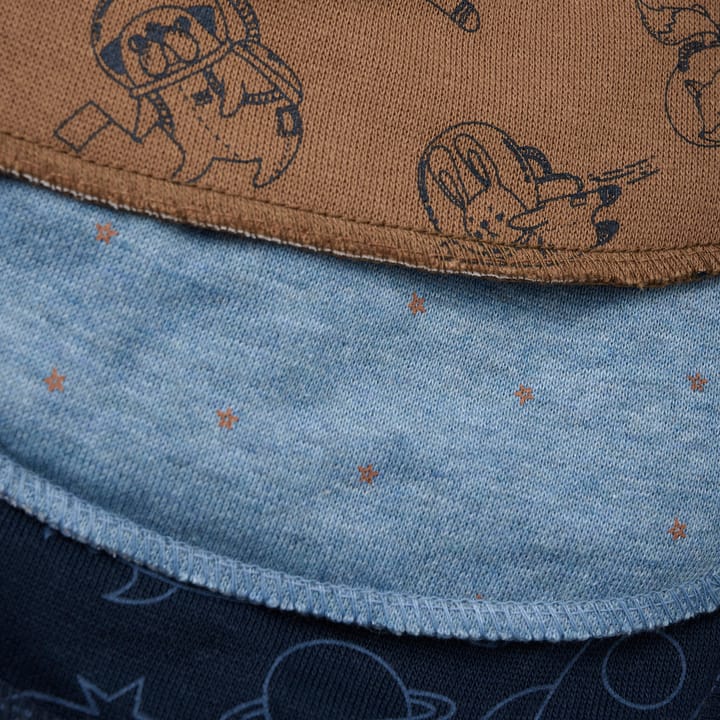 Bandana Mönstrad Dregglis 3-pack - Ashley Blue Pippi