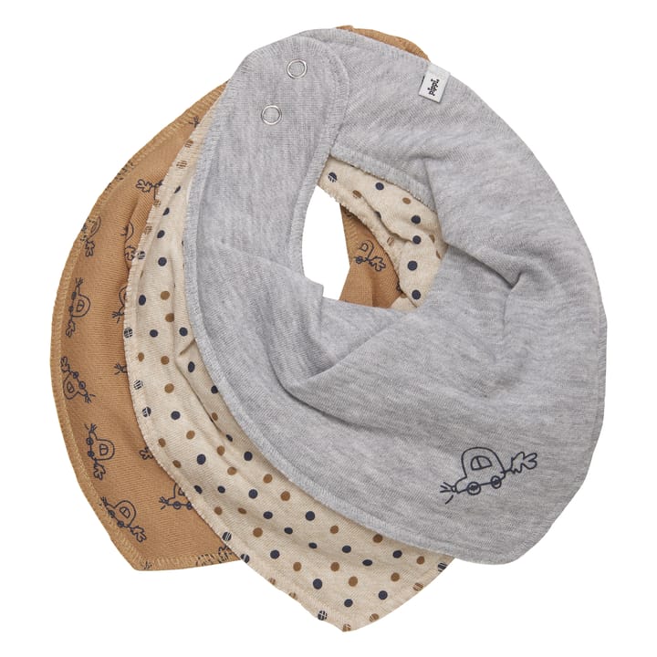 Bandana Mönstrad Dregglis 3-pack - Indian Tan