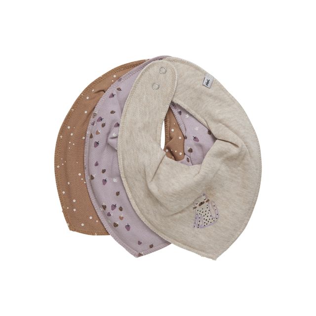 Pippi Bandana Mönstrad Dregglis 3-pack Violet Ice