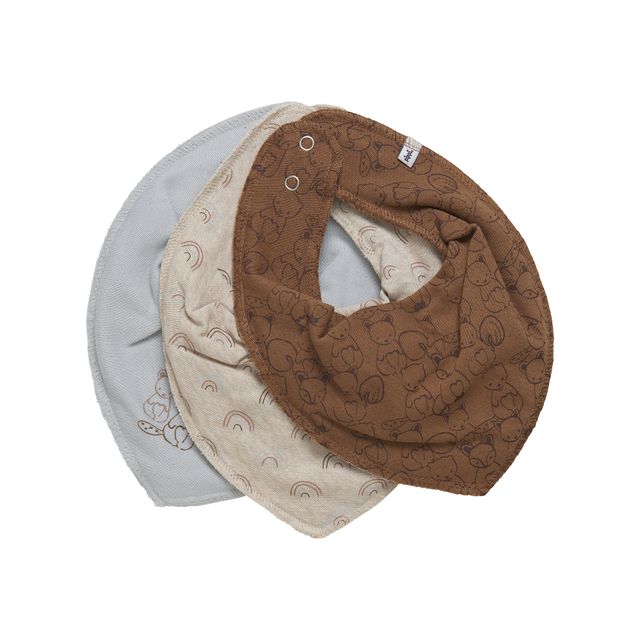 Pippi Bandana Mönstrad Dregglis 3-pack Rubber