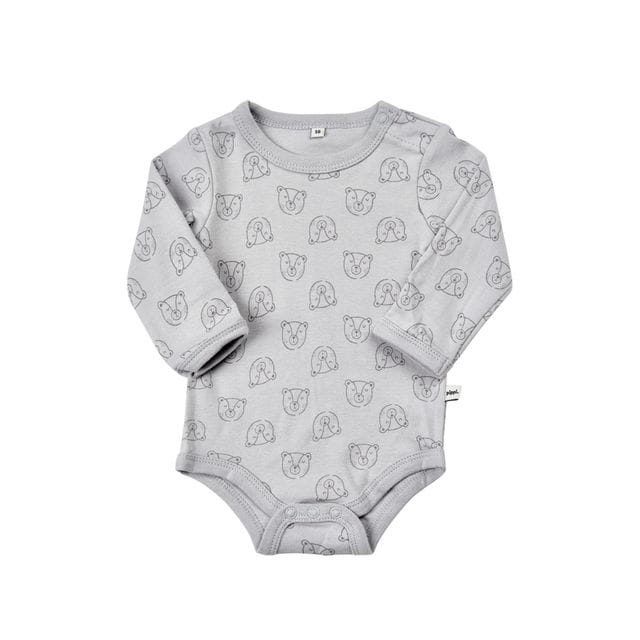 Långärmad Body 4-pack Harbour Mist Pippi