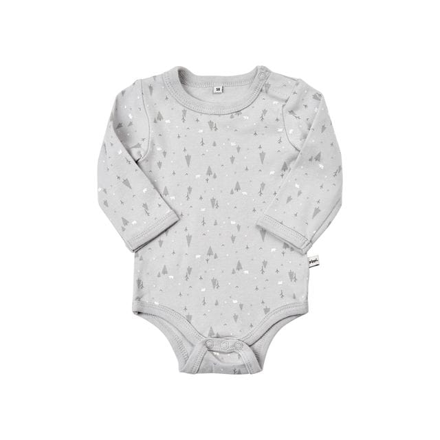 Långärmad Body 4-pack Harbour Mist Pippi