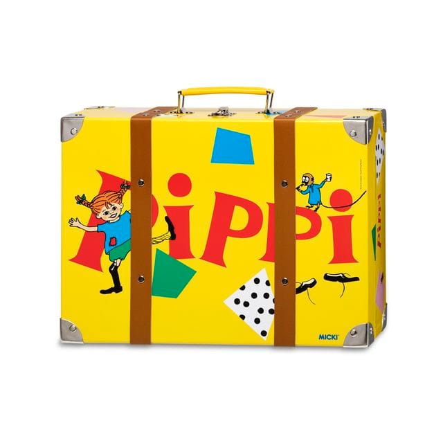 Koffert Gul 32 Cm Pippi Långstrump