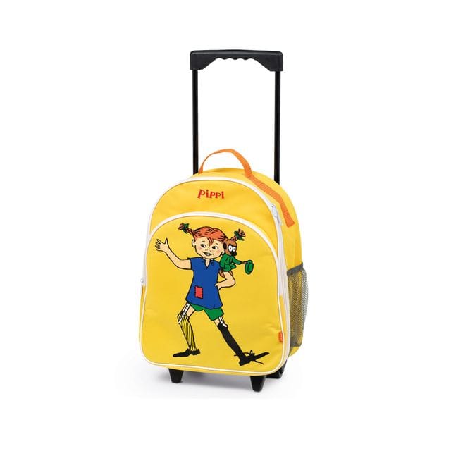 Rullväska - Gul Pippi Långstrump